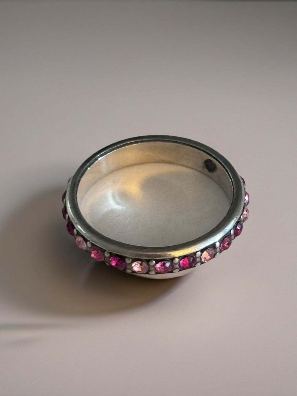 Brighton Spectrum Ring PINK Size 9. Pink Crystals